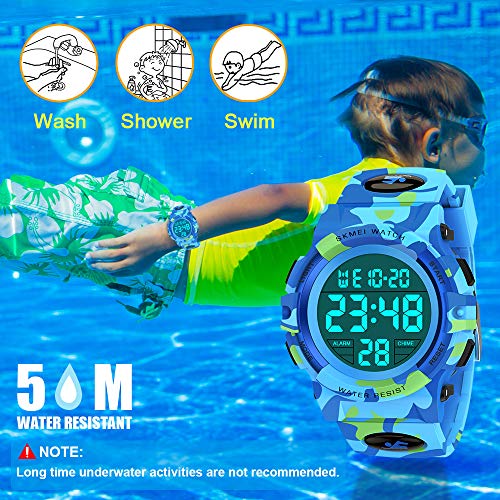 SOKY Regalos para Niños De 5-12 Años, Reloj Niño Juguete Niño 6 7 8 9 10 Años Reloj Niña Digital 5-12 Años Regalos Navidad Niña Juguetes Niña Regalos para Chicos de 5 a 12 Años Los Ultimos Juguetes