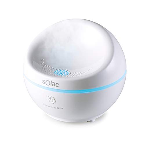 Solac Humidificador ultrasónico Fragance–Mist HU1052, 9 W, Plástico, Blanco