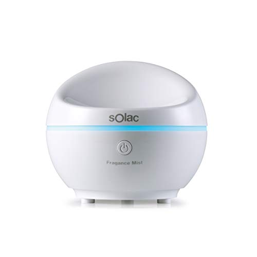 Solac Humidificador ultrasónico Fragance–Mist HU1052, 9 W, Plástico, Blanco