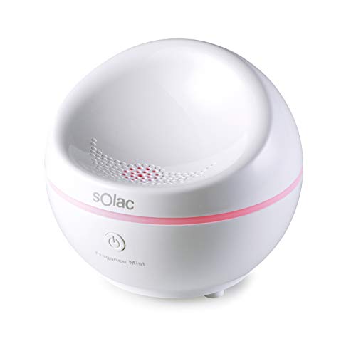 Solac Humidificador ultrasónico Fragance–Mist HU1052, 9 W, Plástico, Blanco