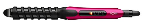 Solac MD7404 Tourmaline Styler - Moldeador 3 en 1 (alisa, moldea y riza), recubrimiento cerámico y turmalina: anti encrespamiento, calentamiento rápido, 5 niveles de temperatura y auto-apagado