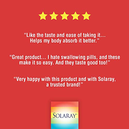 Solaray Vitamin B-12 1000mcg | Cereza | 90 Lozenges