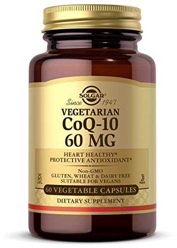 Solgar CoQ-10 (Coenzima Q-10) 60 mg Cápsulas vegetales - Envase de 60