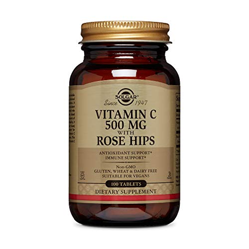 Solgar Vitamina C con escaramujo 500 mg Comprimidos - Envase de 100