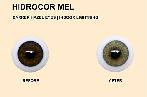 Solotica Hidrocor Mel - lentillas de colores anuales sin doprtías - 1 par (2 undidades)