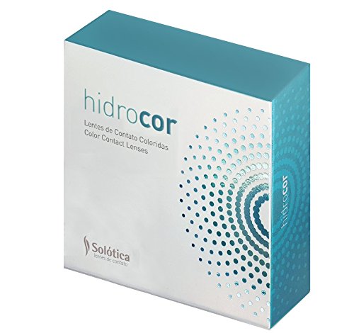 Solotica Hidrocor Mel - lentillas de colores anuales sin doprtías - 1 par (2 undidades)