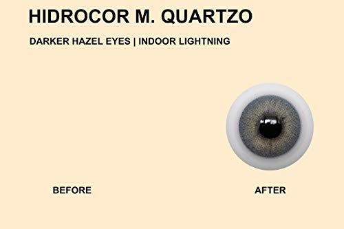 Solotica Hidrocor Quartzo - lentillas de colores mensuales sin doprtías - 1 par (2 undidades)