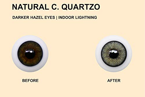 Solotica Natural Colors Quartzo - lentillas de colores anuales sin doprtías - 1 par (2 undidades)