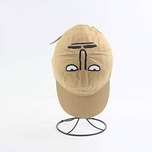 Sombrero Femenino Primavera y Verano Pareja Coreana Cara Gorra de béisbol Gorra de Pareja Salvaje Personalidad Letra Bordado Gorra de Hip Hop