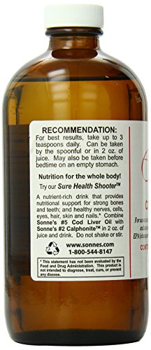 Sonne's - Aceite pasado de moda # del hígado de bacalao5-16 la Florida. onza.
