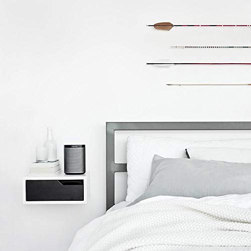 Sonos Play: 1 - Altavoz Inteligente Compatible con Dispositivos Amazon Echo, Cabe en Cualquier Sitio Debido a Su Tamaño y Es Resistente a La Humedad, Color Negro, 12 x 12 x 16,2 cm