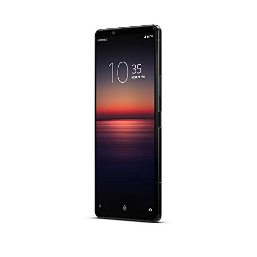 Sony Xperia 1 II - Teléfono móvil 21:9 de 6.5" (4K HDR, 21:9 CinemaWide, OLED, cámara de Triple Objetivo zeiss, Audio Jack 3.5mm, Android 10, Libre, 8 GB RAM, 256 GB, IP65/68), Negro
