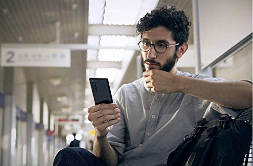 Sony Xperia 5 - Smartphone de 6.1" (21:9 CinemaWide, Pantalla OLED Full HD, Cámara Triple Objetivo y Eye AF, 6GB+128GB), Bluetooth, Android, Negro