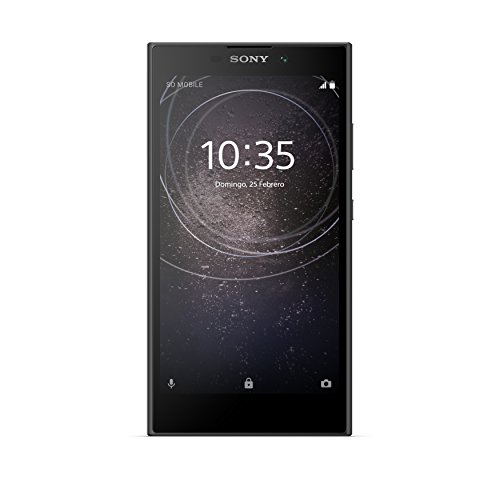 Sony Xperia L2 - Smartphone de 5" (Quad Core 1.45 GHz, RAM de 3 GB, Memoria Interna de 32 GB, cámara de 13 MP, Android), Color Negro