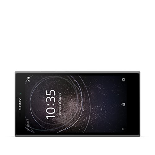 Sony Xperia L2 - Smartphone de 5" (Quad Core 1.45 GHz, RAM de 3 GB, Memoria Interna de 32 GB, cámara de 13 MP, Android), Color Negro