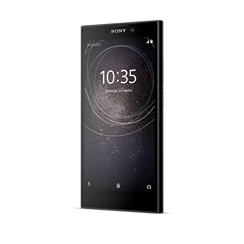 Sony Xperia L2 - Smartphone de 5" (Quad Core 1.45 GHz, RAM de 3 GB, Memoria Interna de 32 GB, cámara de 13 MP, Android), Color Negro