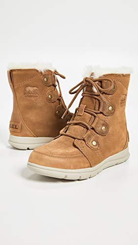 Sorel Explorer Joan, Botas para Nieve para Mujer, Marrón (Camel Brown, Ancient Fossil), 39 EU