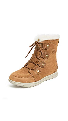 Sorel Explorer Joan, Botas para Nieve para Mujer, Marrón (Camel Brown, Ancient Fossil), 39 EU