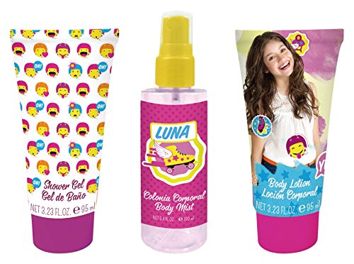 Soy Luna Set Pvc Perfume, Loción y Gel - 1 pack