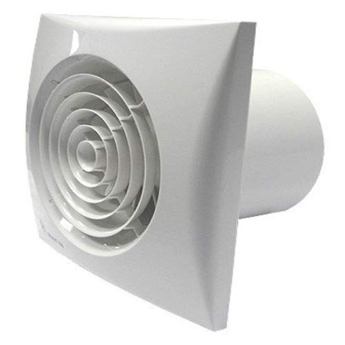 S&P 5210401500 SILENT-100 CRZ Extractores de Baño, 220-240V, 50Hz