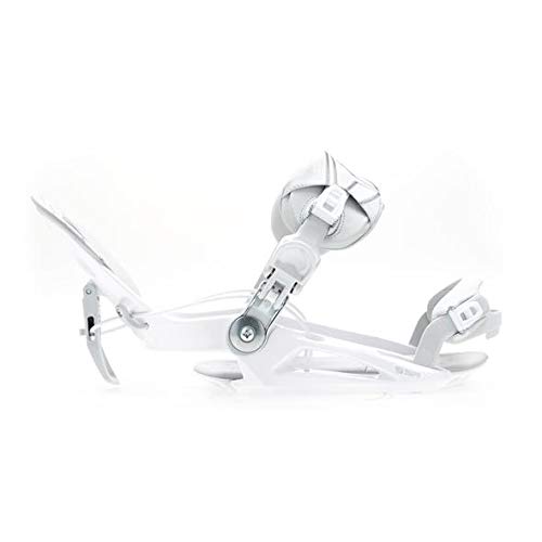 SP Fijaciones Snowboard Private White 36-39 EU para Hombre y Mujer. Fijaciones Snow automáticas Color Blanco Talla S y M para Freestyle y Freeride