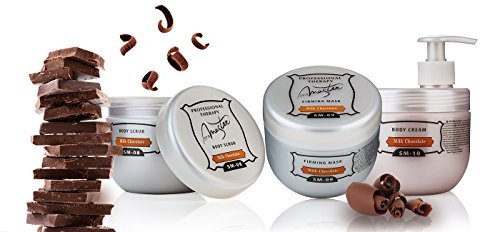 Spa Master Profesional - Crema corporal de terapia Chocolate con Leche