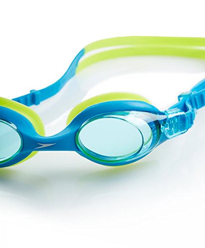 Speedo Sea Squad Skoogle Jr - Gafas de natación para niños 2-6 años, color azul / verde