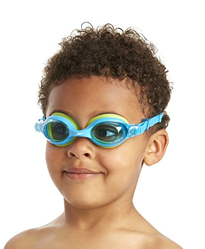 Speedo Sea Squad Skoogle Jr - Gafas de natación para niños 2-6 años, color azul / verde