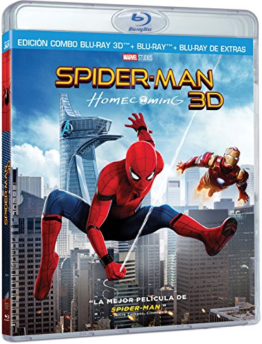 Spider-Man: Homecoming (BD 3D + BD + BD Extras) [Blu-ray]