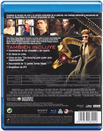 Spiderman - La Trilogía [Blu-ray]