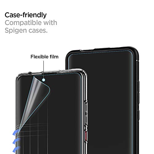 Spigen, 2 Pack, Protector Pantalla Xiaomi Mi 9T / Mi 9T Pro, NeoFlex, No Vidrio Templado, Aplicación Húmeda, Compatible con Fundas, Sin Burbujas, Anti-Arañazos, Anti-Huellas Dartilares (AFL00846)