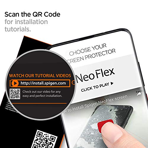 Spigen, 2 Pack, Protector Pantalla Xiaomi Mi 9T / Mi 9T Pro, NeoFlex, No Vidrio Templado, Aplicación Húmeda, Compatible con Fundas, Sin Burbujas, Anti-Arañazos, Anti-Huellas Dartilares (AFL00846)
