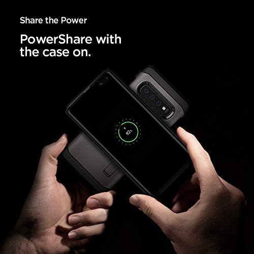 Spigen Compatible con Galaxy S10 Plus /S10+ Funda Tough Armor con Kickstand y Certificado de Extrema protección - Bronce