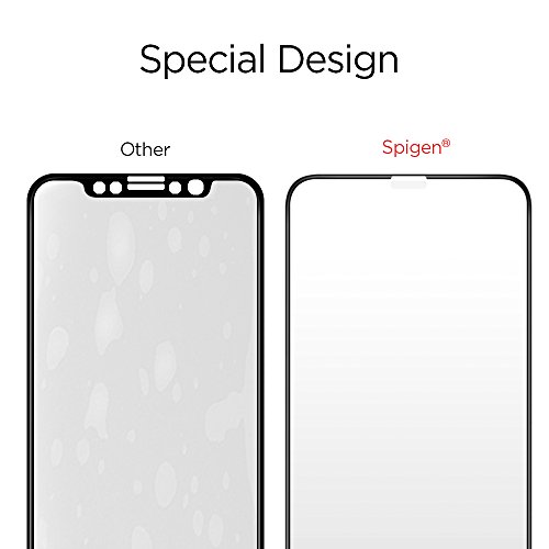 Spigen, Protector Pantalla iPhone 11 Pro / XS / X (5.8"), Compatible con las Fundas, Cobertura y Protección Completa, Compatible con el Face ID, Cristal Templado iPhone 11 Pro (057GL22986)