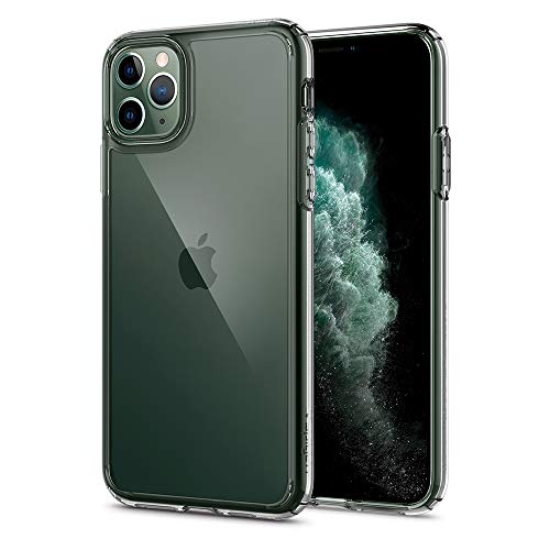 Spigen Ultra Hybrid Funda para iPhone 11 Pro MAX, Compatible con Apple iPhone 11 Pro MAX (6.5") 2019 - Transparente