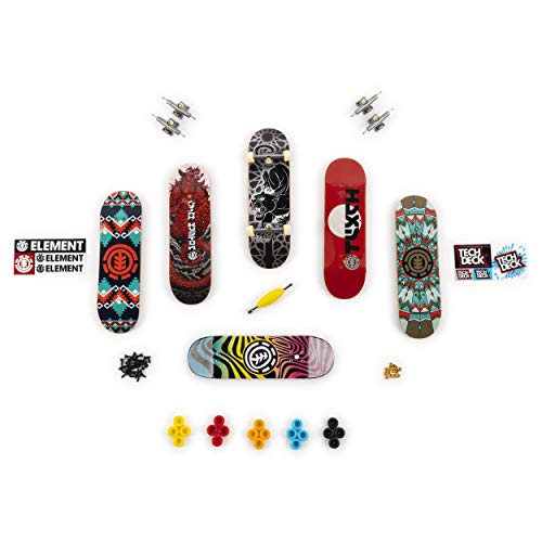 Spin Master Tech Deck Skate Shop Bonus Pack - Minimonopatines y minibicicletas para Jugar con los Dedos (Monopatín de Dedos, Multicolor, Imagen, Niño, 6 año(s), China)