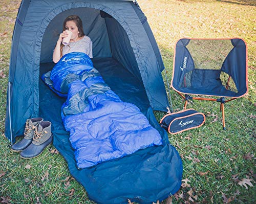 Sportneer- Silla de Camping Plegable, portátil, Ligera, Ideal para excursión/Senderismo/Picnic/Pesca/Playa/jardín, Peso de Carga: 158 kg