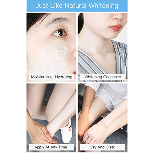 Spray BB Cream, Maquillaje Beauty Concealer Base Face Foundation, Crema BB Spray Hidratante Blanqueadora, Perfecto para el maquillaje de piernas, cuello, cuerpo y piernas, 20ml