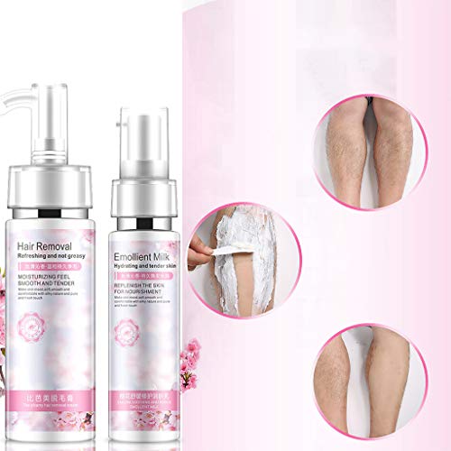 Spray Depilatorio Suave Crema Depilatoria Permanente Sin Dolor Super Natural Piel Suave