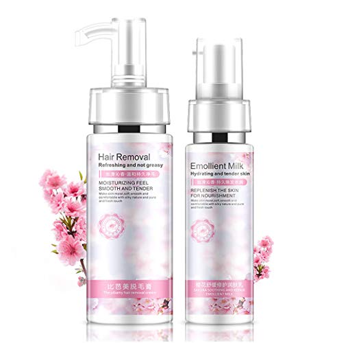 Spray Depilatorio Suave Crema Depilatoria Permanente Sin Dolor Super Natural Piel Suave