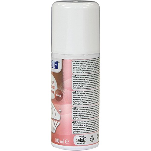 Spray Lustre Comestible PME Rosa 100 ml