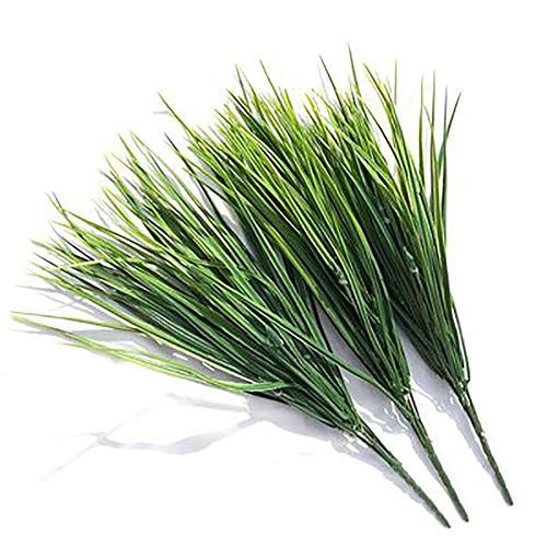 Sprießen - Plantas Artificiales para Interior y Exterior, para casa, Cocina, Oficina, Boda, jardín, balcón, decoración Verde, 6 Unidades