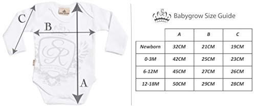 SR - Yo (Heart Shape) a mi Hermano Mayor Regalo para bebé - Blanco Body para bebés & Gris Pantalones para bebé - Ropa Conjuntos para bebé - 0-6 Meses