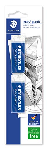 Staedtler 52650BK2DA - Goma de borrar (2 unidades)