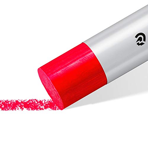 Staedtler Karat 2420 C24. Ceras de pastel al óleo. 24 pasteles al óleo de colores brillantes variados.