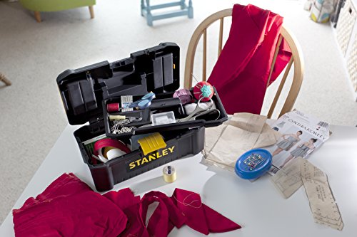 STANLEY STST1-75514 - Caja de herramientas de plástico con cierre de plastico, 32 x 17.5 x 13.3 cm