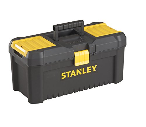 STANLEY STST1-75514 - Caja de herramientas de plástico con cierre de plastico, 32 x 17.5 x 13.3 cm