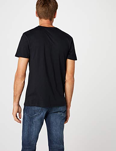 Star Wars DJ Yoda Cool Camiseta, Negro, X-Large para Hombre