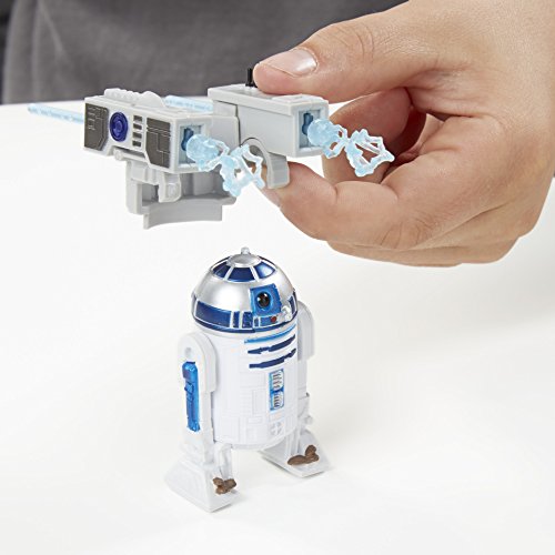 Star Wars - El Despertar de la Fuerza - Figura Snow Mission R2-D2 and C-3PO, 9.5cm, Pack de 2 (B3957)