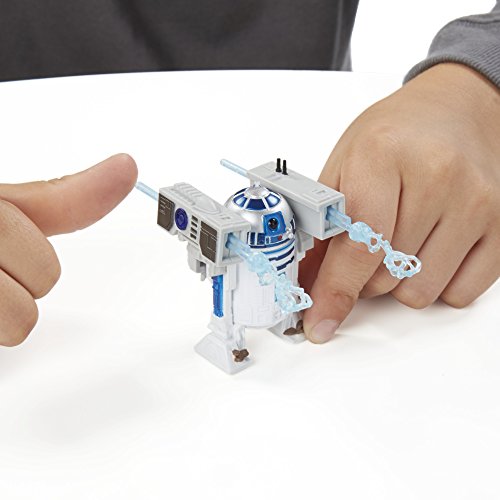 Star Wars - El Despertar de la Fuerza - Figura Snow Mission R2-D2 and C-3PO, 9.5cm, Pack de 2 (B3957)